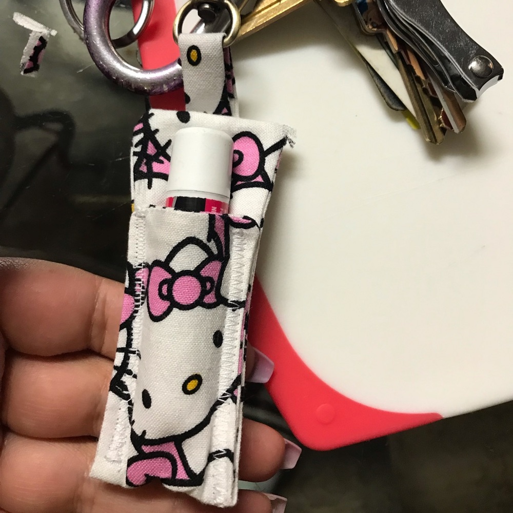 Handmade keychains chapstick holder - Picture 2 of 2